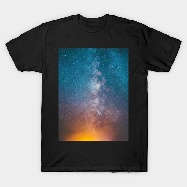 Space T-Shirt by NoMonkeyB